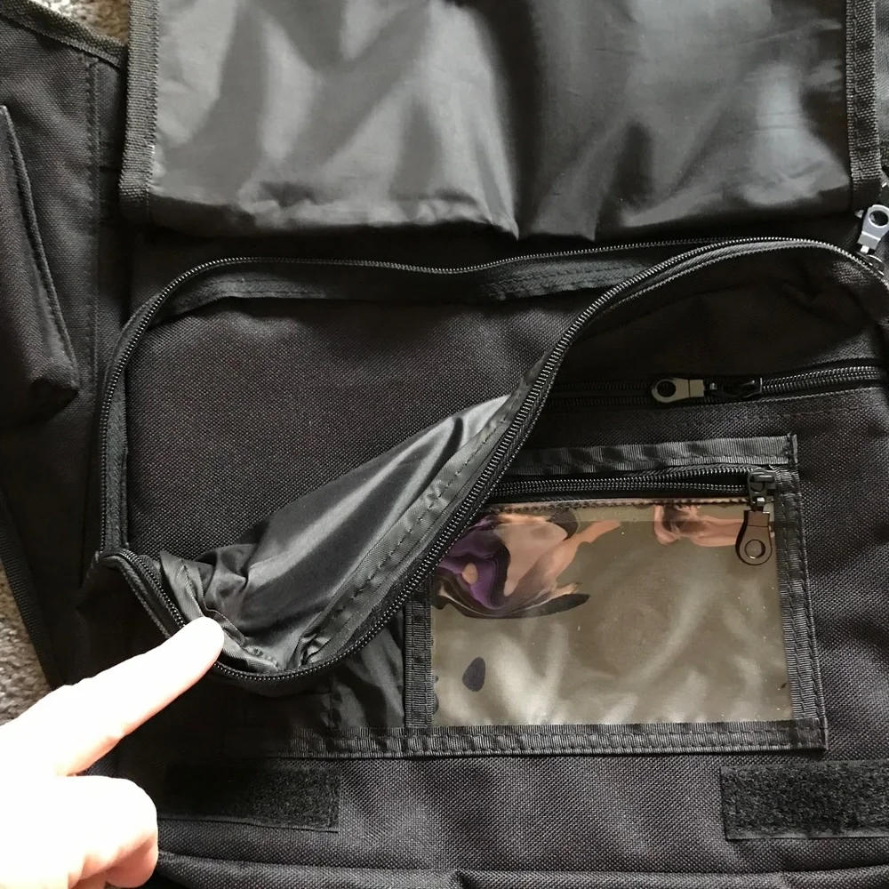 The Parkers UNISEX Saddle Bag / Laptop Bag - NWOT